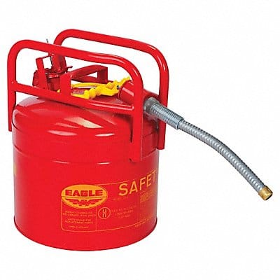 Type II Safety Can Red 5 gal Cap.