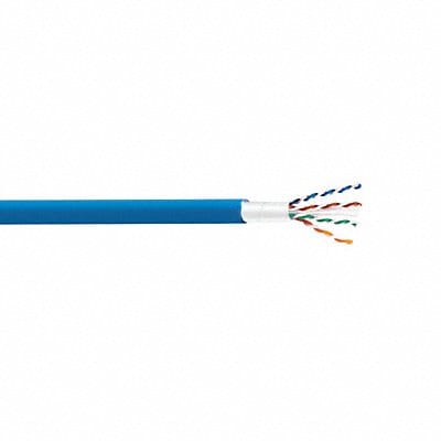 LAN Cable Blue 0.3 in Cable Dia.