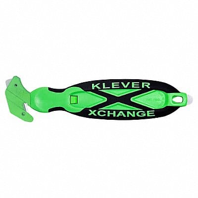 Concealed Blade Green Safety Cutter