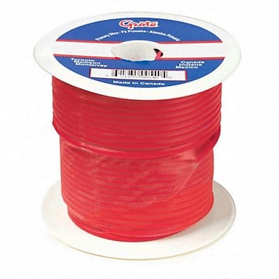 Primary Automotive Wire 25ft L 60V Red