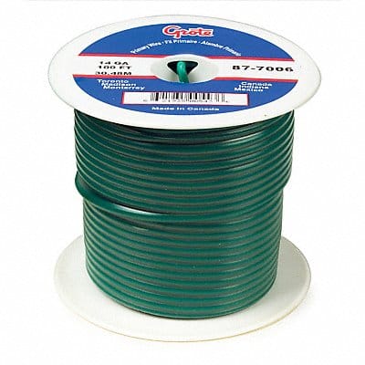 Primary Automotive Wire 25ft L 60V Green