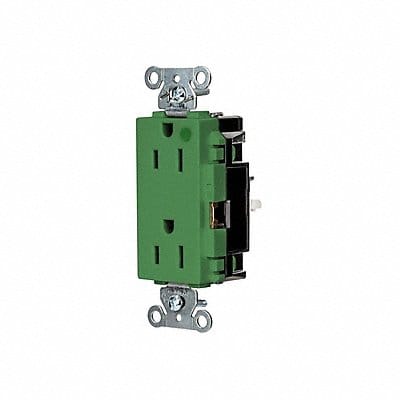 Receptacle 1/2 hp 125V AC NEMA 5-15R