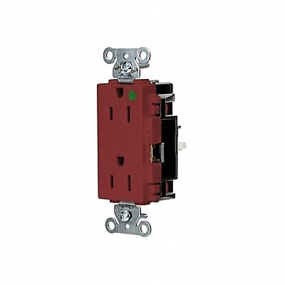 Receptacle 1/2 hp 125V AC NEMA 5-15R