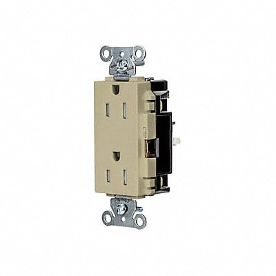 Receptacle 1/2 hp 125V AC NEMA 5-15R