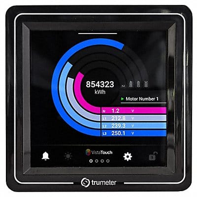 Touch Screen Power Meter 250 NEMA Rating