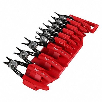 Retaining Ring Plier Set 9 Pliers Manual