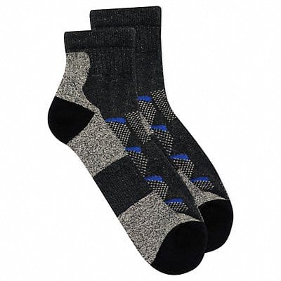 Socks Ankle Polyester Gray 12 H PR