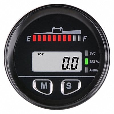 Battery Discharge Indicator Panel Mount