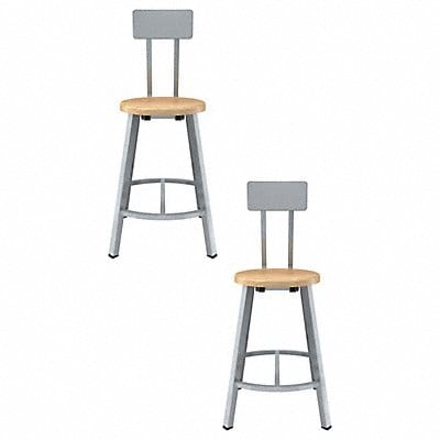 Butcherblock Stool Back 24 PK2