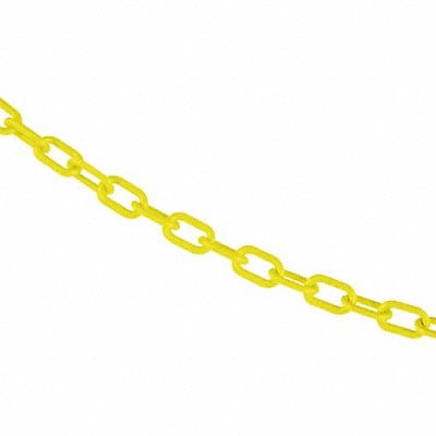 E1220 Plastic Chain 50 ft L Yellow