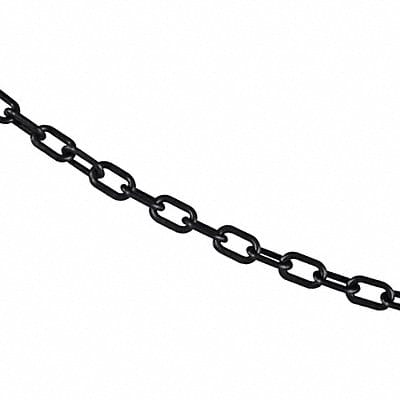 E1220 Plastic Chain 50 ft L Black