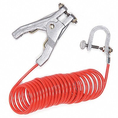 Coiled Ground Wire C-Clp Hand Clp 10ft