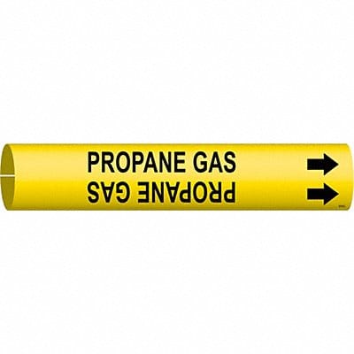 Pipe Marker Propane Gas 2 13/16in H