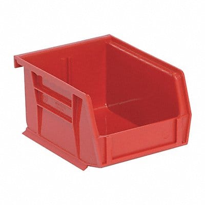 F0598 Hang and Stack Bin Red PP 3 in