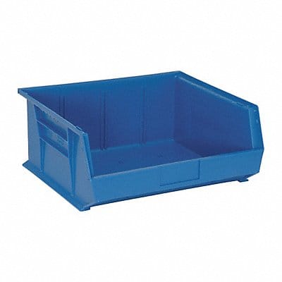 F0607 Hang and Stack Bin Blue PP 7 in