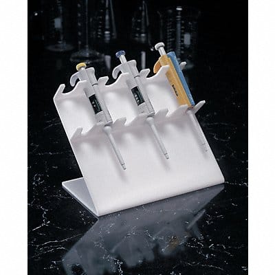 Pipette Carrier Acrylic White