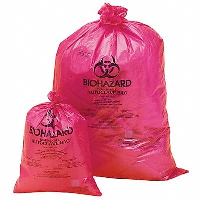 Autocl Biohzrd Bags 7 to 10 gal Rd PK200