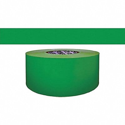 Barricade Tape Green 200 ft L 3 in