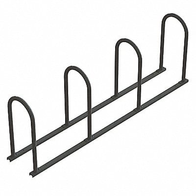 Bike Rack 2-Sided 8-Bike Black/Silver