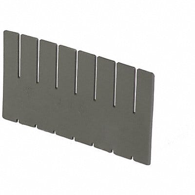 Divider Gray Polyethylene 6.4 in