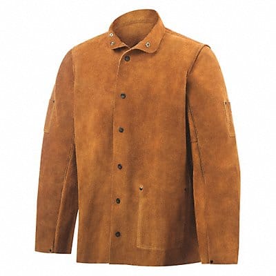 E9173 Welding Jacket L 30 Brown