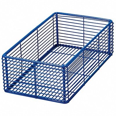 LABORATORY BASKET 3.5X6X14 COATED STEEL