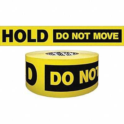 Barricade Tape Yellow 1 000 ft L 3 in