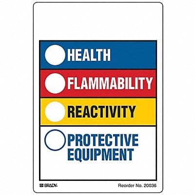 HMIG Label 5-7/8 in H 4 in W PK100