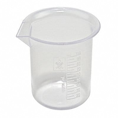 Beaker 100 mL 72 mm H 51 mm Dia PK12