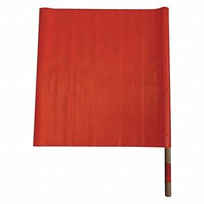 Handheld Warning Flag Hi-Vis Orange