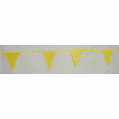 Pennants Polyethylene Yellow 60 ft.