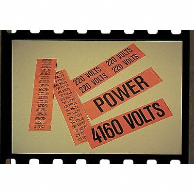 Conduit/Voltage Marker 208 Volts PK5