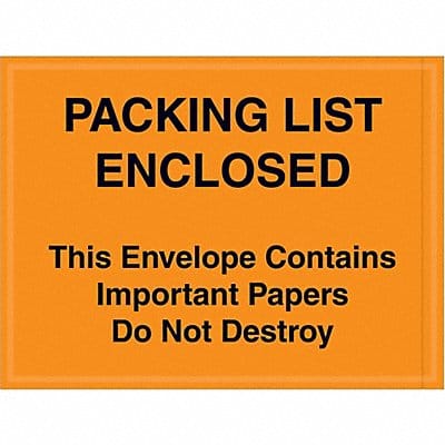 Packing List Envelopes PK 1000