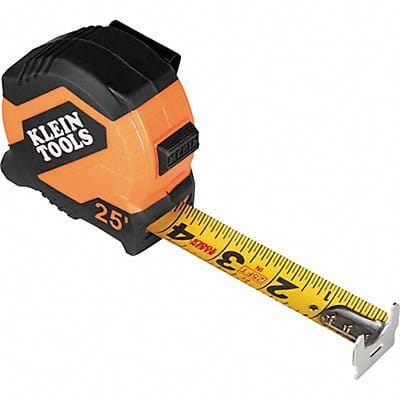 Tape Measure 25-Foot Compact Double-Hook