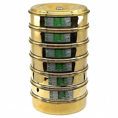 Brass Sieve Set SS Screen 8 Dia 2.5 D