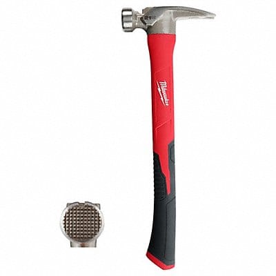 Milled Face Poly/Fiberglass Hammer 21oz