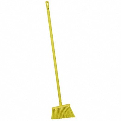 Angle Broom 51.2 in Yellow Bristle