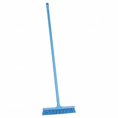 Push Broom 59.1 in Blue Bristle