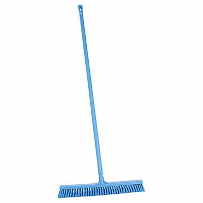 Push Broom 59.1 in Blue Bristle