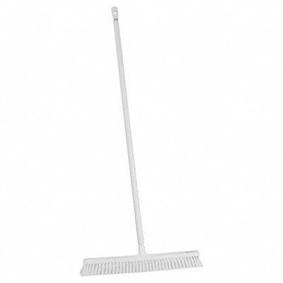 Push Broom 59.1 in White Bristle