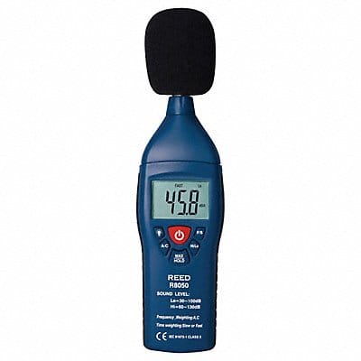 Sound Level Meter Max Frequency 8 kHz