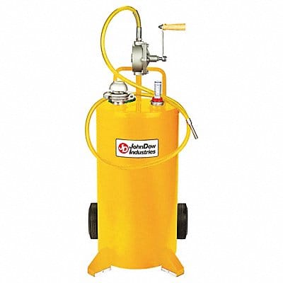 Fuel Caddy 25 gal Diesel Yellow Steel