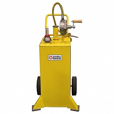 Fuel Caddy 30 gal Diesel Yellow Steel