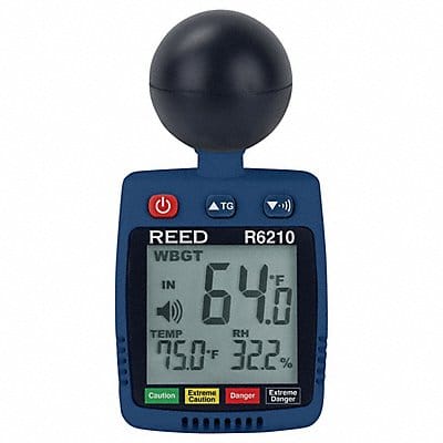 Heat Stress Meter Plastic Housing Blue