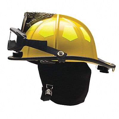 Fire Helmet Black Traditional