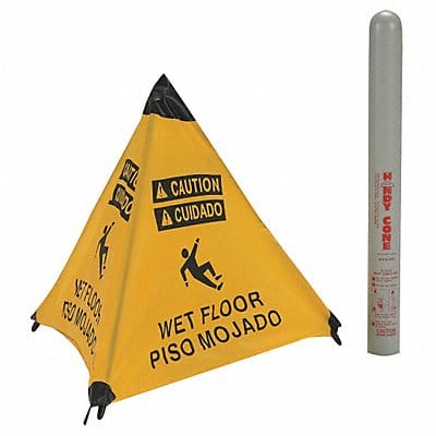 Handy Cone Yellow Nylon 18 in H