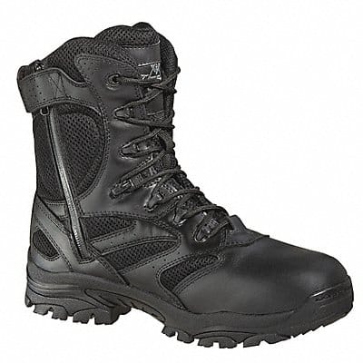 E7871 Work Boot 11-1/2W Front Lace/Side Zip PR