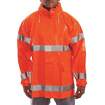 Flame Resistant Rain Jacket Orange XL