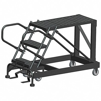 Roll Work Platform Steel Single 30 In.H