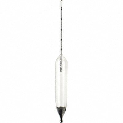 Hydrometer Alcohol 75-95 Proof 12 In H